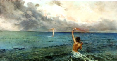 Pico, kongen av Lazio av Giulio Aristide Sartorio